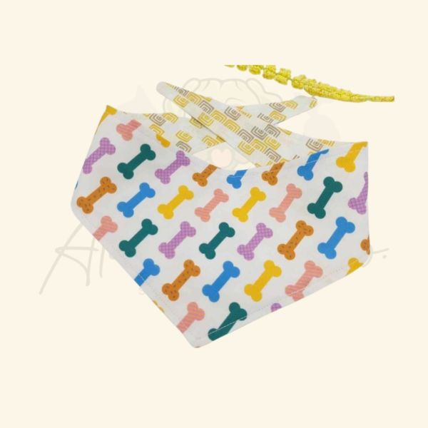 Rainbow Bones/Geometric Greens (Small)